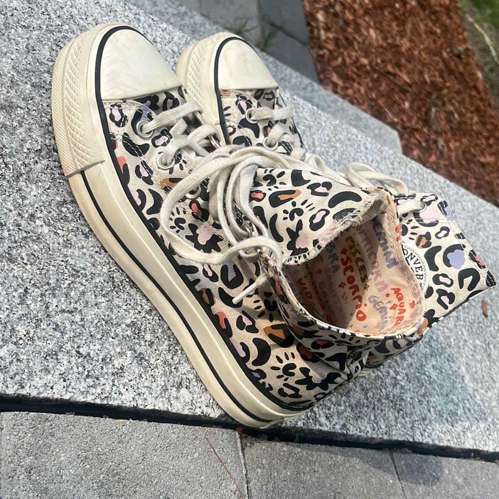 Converse platform shoes “make magic” brand 5 dollars for shipping